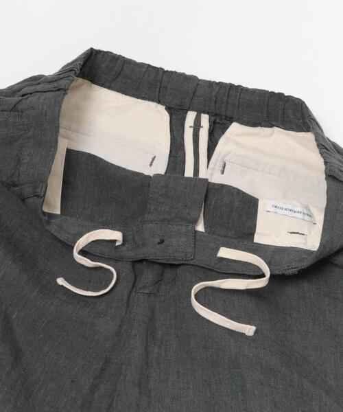 URBAN RESEARCH DOORS(アーバンリサーチドアーズ)の「シルケットリネン イージートラウザー(その他パンツ・メンズ・ブラウン/アイボリー/スミクロ・SMALL/LARGE/MEDIUM)」の10枚目の写真