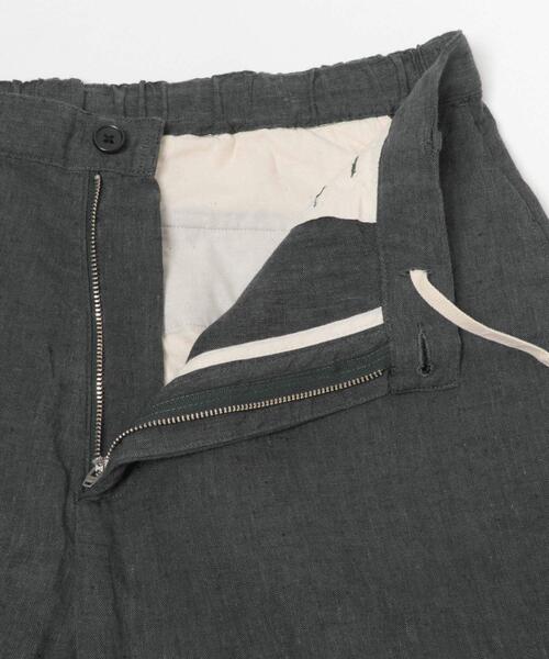 URBAN RESEARCH DOORS(アーバンリサーチドアーズ)の「シルケットリネン イージートラウザー(その他パンツ・メンズ・ブラウン/アイボリー/スミクロ・SMALL/LARGE/MEDIUM)」の11枚目の写真