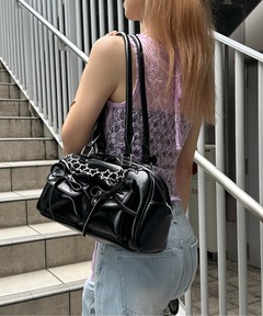 黒ピンク　リボンホルターネック 106075796_8_d_240.jpg
