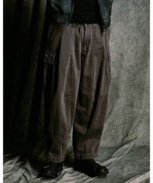 wjk | sulfur dyed light easy cargo(カーゴパンツ)