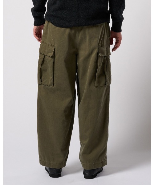 wjk(ダヴルジェイケイ)の「sulfur dyed light easy cargo(カーゴパンツ・メンズ・チャコールグレー/カーキ・SMALL/MEDIUM/LARGE/X-LARGE)」の7枚目の写真