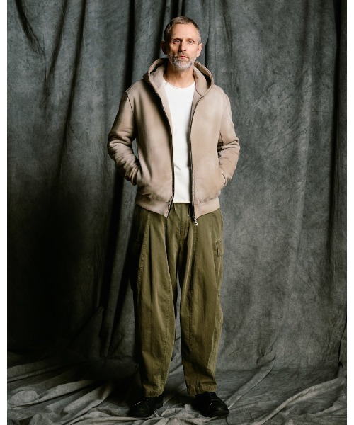 wjk(ダヴルジェイケイ)の「sulfur dyed light easy cargo(カーゴパンツ・メンズ・チャコールグレー/カーキ・SMALL/MEDIUM/LARGE/X-LARGE)」の13枚目の写真