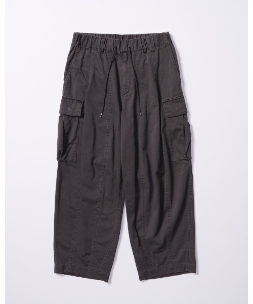 wjk(ダヴルジェイケイ)の「sulfur dyed light easy cargo(カーゴパンツ・メンズ・チャコールグレー/カーキ・SMALL/MEDIUM/LARGE/X-LARGE)」の8枚目の写真