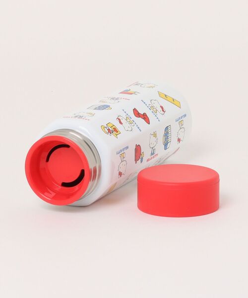 sanrio(サンリオ)の「〈SANRIO/サンリオ〉 ハローキティ レトロ25 八角ステンレスボトル 500ml STO5(水筒・レディース・レッド・ONE SIZE)」の7枚目の写真