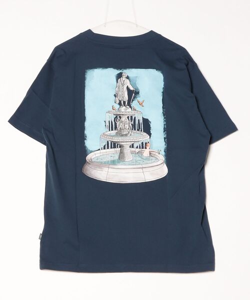NEW BALANCE(ニューバランス)の「ファウンテンTシャツ(Tシャツ/カットソー・メンズ・ネイビー/オフホワイト・SMALL/MEDIUM/LARGE/X-LARGE/XX-LARGE)」の15枚目の写真