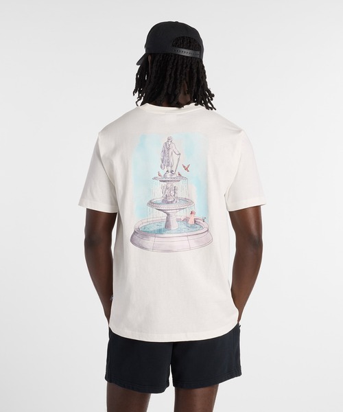 NEW BALANCE(ニューバランス)の「ファウンテンTシャツ(Tシャツ/カットソー・メンズ・ネイビー/オフホワイト・SMALL/MEDIUM/LARGE/X-LARGE/XX-LARGE)」の4枚目の写真