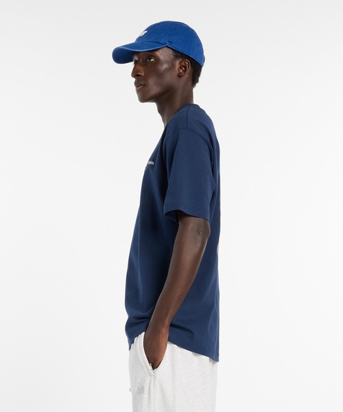 NEW BALANCE(ニューバランス)の「ファウンテンTシャツ(Tシャツ/カットソー・メンズ・ネイビー/オフホワイト・SMALL/MEDIUM/LARGE/X-LARGE/XX-LARGE)」の10枚目の写真