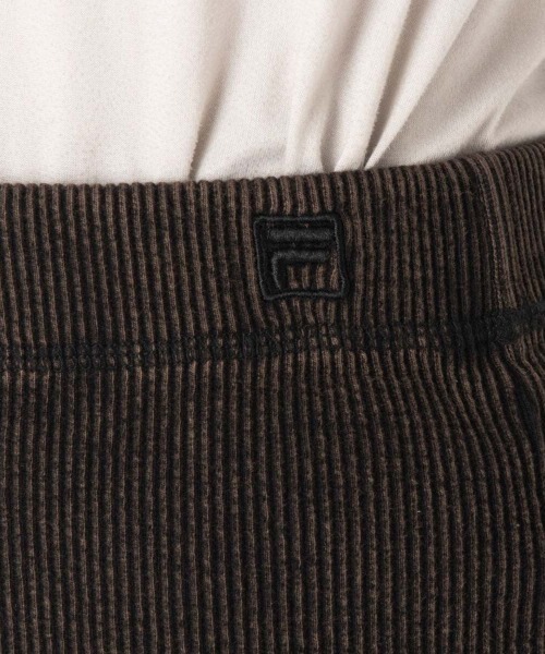 FILA(フィラ)の「FILA PIGMENT RIB SKIRT(フィラ ピグメント リブ スカート)(スカート・レディース・ブラック・MEDIUM/LARGE)」の6枚目の写真