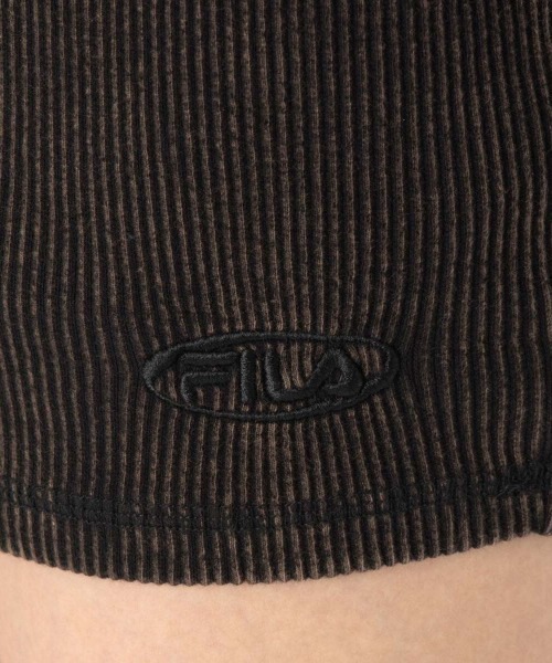 FILA(フィラ)の「FILA PIGMENT RIB SKIRT(フィラ ピグメント リブ スカート)(スカート・レディース・ブラック・MEDIUM/LARGE)」の7枚目の写真
