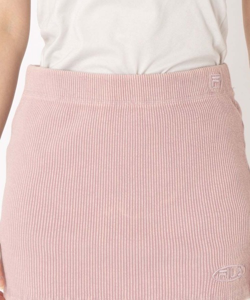 FILA(フィラ)の「FILA PIGMENT RIB SKIRT(フィラ ピグメント リブ スカート)(スカート・レディース・ブラック・MEDIUM/LARGE)」の12枚目の写真