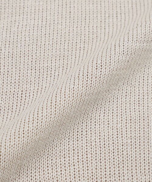 MACKINTOSH PHILOSOPHY(マッキントッシュ フィロソフィー)の「GREY LABEL ペーパーヤーンニットベスト(ベスト・レディース・ベージュ/ブラック/ブラウン・2)」の8枚目の写真