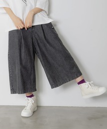 ScoLar Parity（スカラーパリティ）の「362106：ネコパン刺繍 ツイルorデニムパンツ（デニムパンツ）」