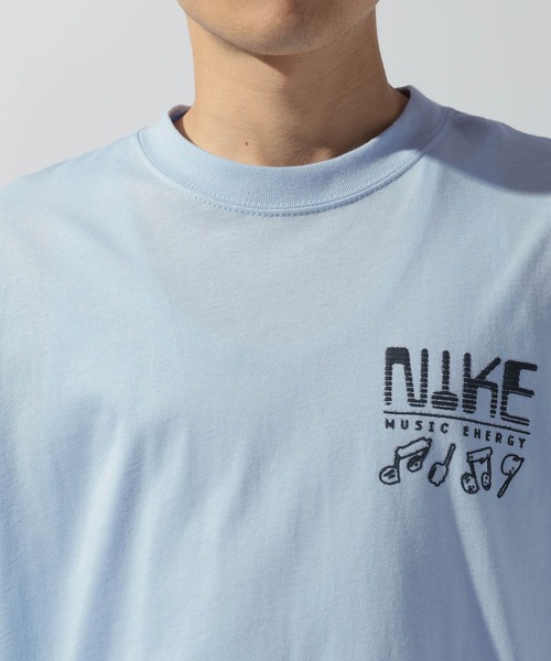 NIKE(ナイキ)の「【NIKE(ナイキ)】スウッシュ サウンズ 半袖Tシャツ(Tシャツ/カットソー・メンズ・ブラック/ライトブルー・LARGE)」の10枚目の写真