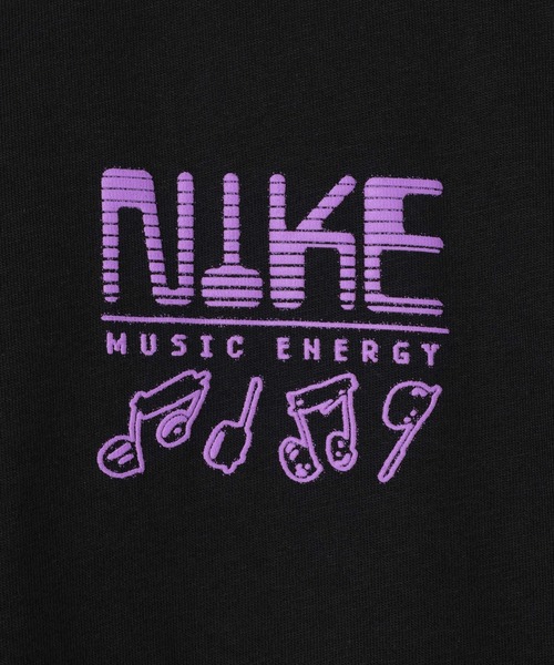 NIKE(ナイキ)の「【NIKE(ナイキ)】スウッシュ サウンズ 半袖Tシャツ(Tシャツ/カットソー・メンズ・ブラック/ライトブルー・LARGE)」の14枚目の写真