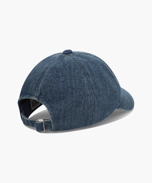 MARITHE + FRANCOIS GIRBAUD（マリテフランソワジルボー）の「DENIM WASHING CLASSIC LOGO COVERED CAP（キャップ・レディース・ブラック系/ライトブルー/ブルー・フリー）」の6枚目の写真