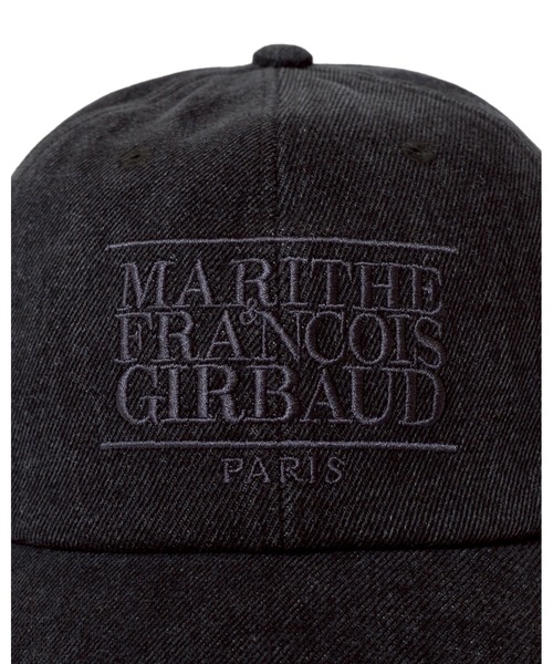 MARITHE + FRANCOIS GIRBAUD（マリテフランソワジルボー）の「DENIM WASHING CLASSIC LOGO COVERED CAP（キャップ・レディース・ブラック系/ライトブルー/ブルー・フリー）」の16枚目の写真