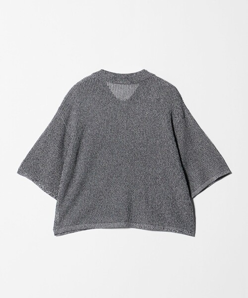 A DAY IN THE LIFE UNITED ARROWS（アデイインザライフユナイテッドアローズ）の「メッシュ ポロカーディガン 5分袖 ‐ウォッシャブル‐＜A DAY IN THE LIFE＞（カーディガン/ボレロ・レディース・ナチュラル/ブラック/オリーブ/その他1・FREE）」の20枚目の写真