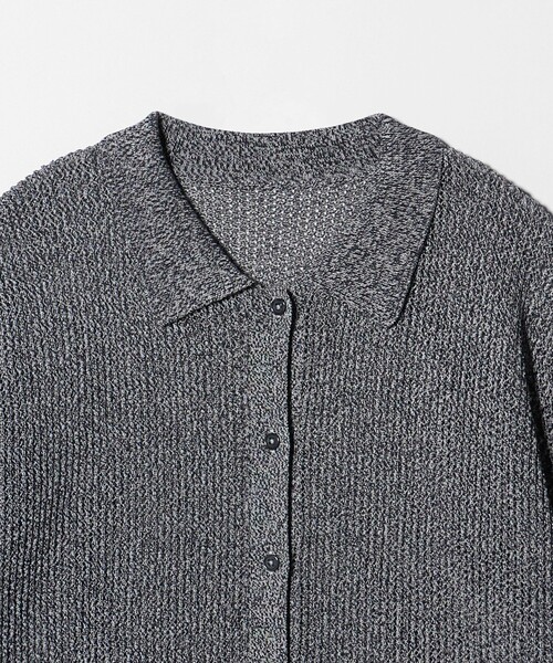 A DAY IN THE LIFE UNITED ARROWS（アデイインザライフユナイテッドアローズ）の「メッシュ ポロカーディガン 5分袖 ‐ウォッシャブル‐＜A DAY IN THE LIFE＞（カーディガン/ボレロ・レディース・ナチュラル/ブラック/オリーブ/その他1・FREE）」の21枚目の写真