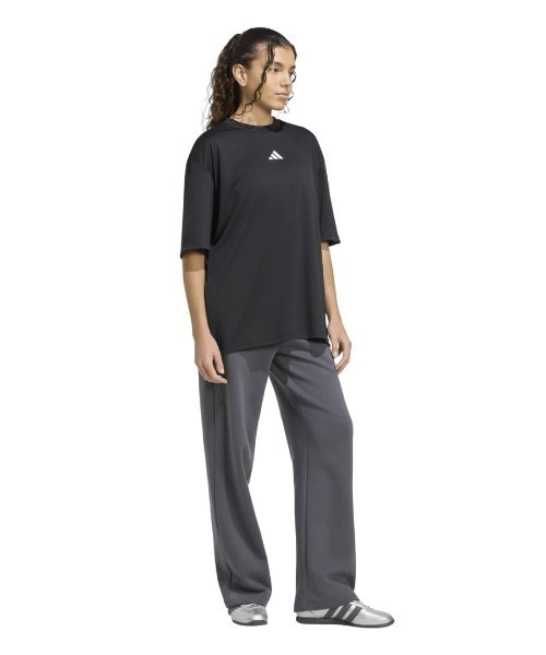 adidas(アディダス)の「アディダス adidas ソフト スポーツ グラフィックTシャツ(Tシャツ/カットソー・レディース・ベビーピンク/ブラック/ダークブルー・S/M/L/XL)」の9枚目の写真