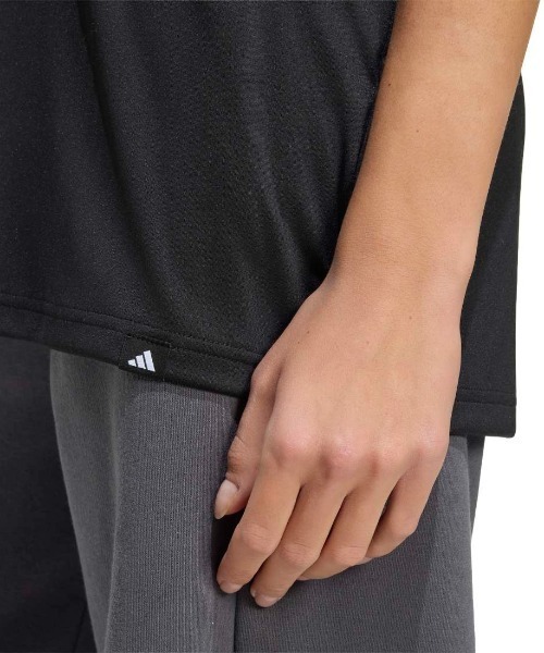 adidas(アディダス)の「アディダス adidas ソフト スポーツ グラフィックTシャツ(Tシャツ/カットソー・レディース・ベビーピンク/ブラック/ダークブルー・S/M/L/XL)」の11枚目の写真