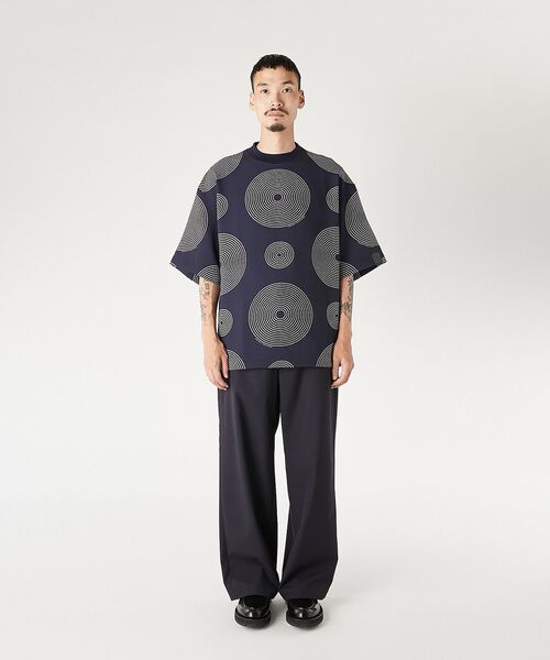 N.HOOLYWOOD COMPILE(N.ハリウッド コンパイル)の「DRAWSTRING T-SHIRT(Tシャツ/カットソー・メンズ・ネイビー・40/38/36)」の6枚目の写真