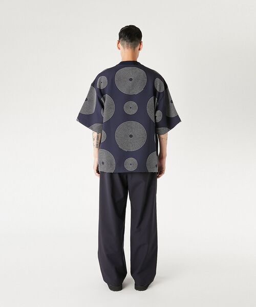N.HOOLYWOOD COMPILE(N.ハリウッド コンパイル)の「DRAWSTRING T-SHIRT(Tシャツ/カットソー・メンズ・ネイビー・40/38/36)」の8枚目の写真