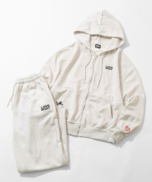 LOVE(*˘︶˘*).。.:*♡ セットアップ LOVE BOAT/ラブボート】スウェットセットアップ/上下セット 裏毛