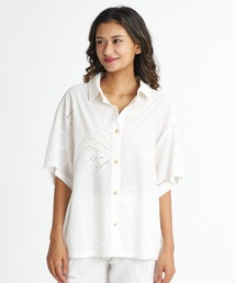 BILLABONG ウィメンズ BEACH LIVIN SHIRT 半袖シャツ 【2026年夏モデル】