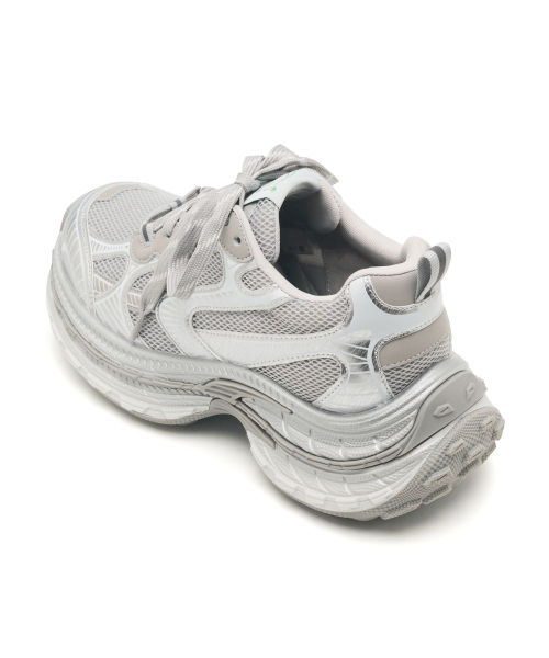 CLLIB(クリブ)の「Raw Runner スタンディングスニーカー 7.5cm -CL0902 (3カラー)(スニーカー・レディース・ブラック/シルバー/グレー・23cm/23.5cm/24cm/24.5cm/25cm)」の7枚目の写真