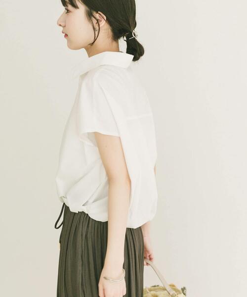 ITEMS URBANRESEARCH(アイテムズ アーバンリサーチ)の「バルーンフレンチシャツ(シャツ/ブラウス・レディース・ブルー系その他・FREE)」の3枚目の写真