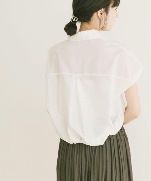 ITEMS URBANRESEARCH(アイテムズ アーバンリサーチ)の「バルーンフレンチシャツ(シャツ/ブラウス・レディース・ブルー系その他・FREE)」の4枚目の写真