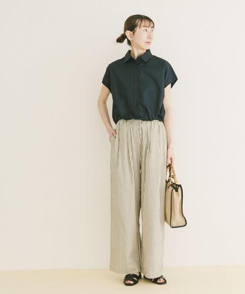 ITEMS URBANRESEARCH(アイテムズ アーバンリサーチ)の「バルーンフレンチシャツ(シャツ/ブラウス・レディース・ブルー系その他・FREE)」の12枚目の写真