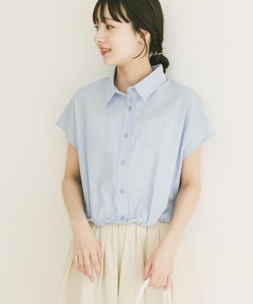 ITEMS URBANRESEARCH(アイテムズ アーバンリサーチ)の「バルーンフレンチシャツ(シャツ/ブラウス・レディース・ブルー系その他・FREE)」の16枚目の写真