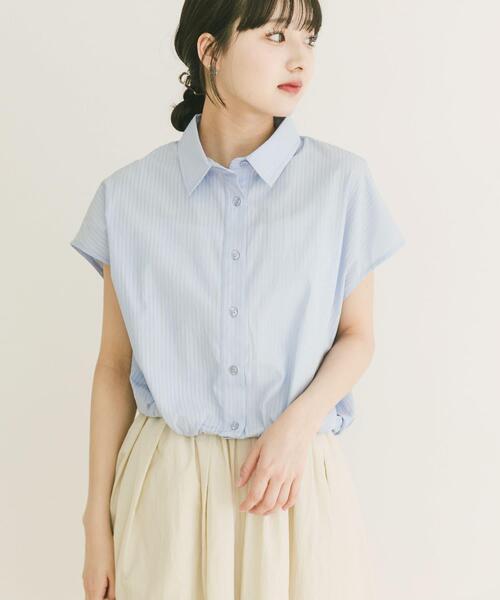ITEMS URBANRESEARCH(アイテムズ アーバンリサーチ)の「バルーンフレンチシャツ(シャツ/ブラウス・レディース・ブルー系その他・FREE)」の17枚目の写真