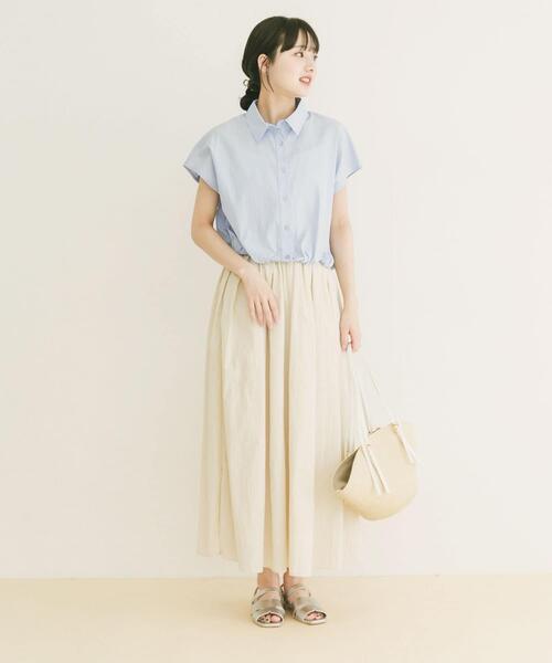 ITEMS URBANRESEARCH(アイテムズ アーバンリサーチ)の「バルーンフレンチシャツ(シャツ/ブラウス・レディース・ブルー系その他・FREE)」の19枚目の写真