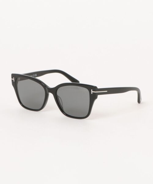 TOM FORD(トム フォード)の「【TOM FORD/トムフォード】バタフライ 偏光サングラス TF1108 01D 55(サングラス・レディース・ブラック・FREE)」の1枚目の写真