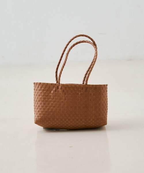 Rouge vif（ルージュヴィフ）の「【NHE/ニエ】カゴバッグ NGANG(LONG HAND) トートバッグ（トートバッグ・レディース・ブラウン/グリーン/その他/ブラック・フリー）」の3枚目の写真