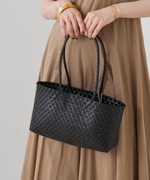 Rouge vif | 【NHE/ニエ】カゴバッグ NGANG(LONG HAND) トートバッグ(トートバッグ)