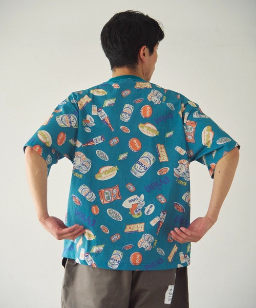 Duckster(ダックスター)の「Duckster/ダックスター 【ORION × Duckster】オリオンビール コラボTEE《総柄》(Tシャツ/カットソー・メンズ・オートミール/ブラック/ブルーグリーン・MEDIUM/X-LARGE/LARGE)」の12枚目の写真