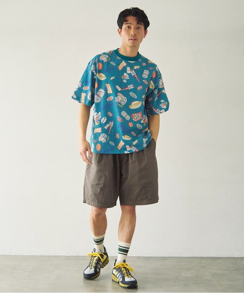 Duckster(ダックスター)の「Duckster/ダックスター 【ORION × Duckster】オリオンビール コラボTEE《総柄》(Tシャツ/カットソー・メンズ・オートミール/ブラック/ブルーグリーン・MEDIUM/X-LARGE/LARGE)」の13枚目の写真