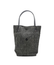 CLEDRAN（クレドラン）の「【縦型すっきり】CL3918 HAND＆WORK COTTON JUTE TALL TOTE（トートバッグ）」