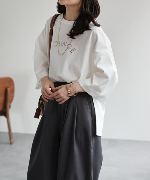 model：156cm 着用サイズ：FREE