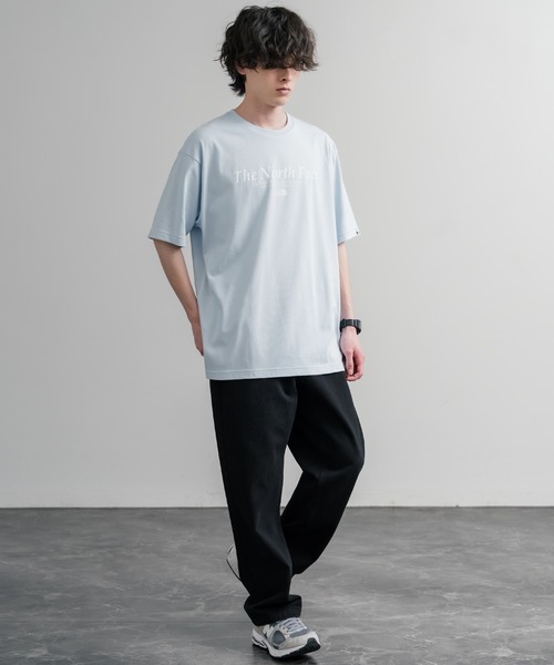THE NORTH FACE(ザノースフェイス)の「日本未展開モデル THE NORTH FACE WHITE LABEL SIGNATURE S/S R/TEE 接触冷感グラフィックプリント半袖Tシャツ(Tシャツ/カットソー・メンズ・ブラック/ホワイト/ライトブルー・XL/L/M/S/XXL)」の22枚目の写真
