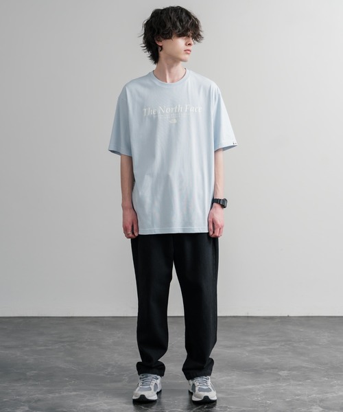 THE NORTH FACE(ザノースフェイス)の「日本未展開モデル THE NORTH FACE WHITE LABEL SIGNATURE S/S R/TEE 接触冷感グラフィックプリント半袖Tシャツ(Tシャツ/カットソー・メンズ・ブラック/ホワイト/ライトブルー・XL/L/M/S/XXL)」の11枚目の写真