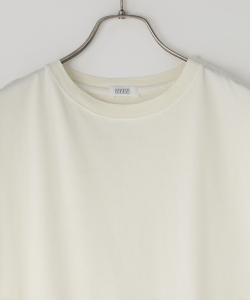 LOWRYS FARM(ローリーズファーム)の「ドッキングペプラムノースリーブ 1032148(Tシャツ/カットソー・レディース・チャコールグレー/ネイビー/アイボリー・FREE)」の7枚目の写真