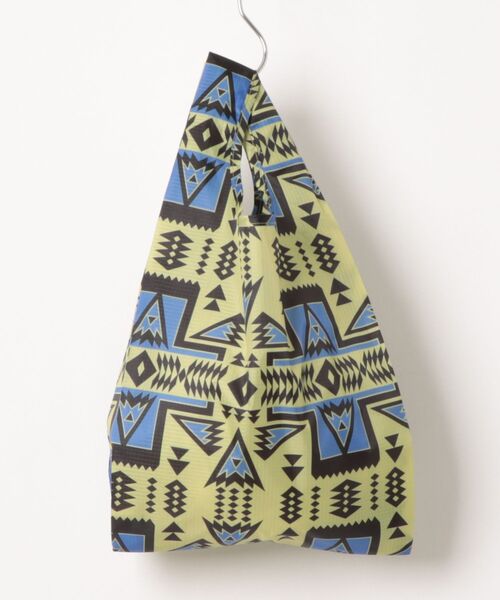 PENDLETON（ペンドルトン）の「PENDLETON ペンドルトン SHOPPER with POUCH ネイティブ柄 ショッパー ポーチ付き エコバッグ トートバッグ（エコバッグ/サブバッグ・レディース・グレー/ネイビー/ブラック/オリーブドラブ/ブルー/イエロー/ライトブルー/ベージュ/オフホワイト/アイボリー/ライトグリーン/パープル・FREE）」の7枚目の写真