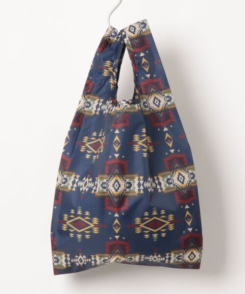 PENDLETON（ペンドルトン）の「PENDLETON ペンドルトン SHOPPER with POUCH ネイティブ柄 ショッパー ポーチ付き エコバッグ トートバッグ（エコバッグ/サブバッグ・レディース・グレー/ネイビー/ブラック/オリーブドラブ/ブルー/イエロー/ライトブルー/ベージュ/オフホワイト/アイボリー/ライトグリーン/パープル・FREE）」の13枚目の写真