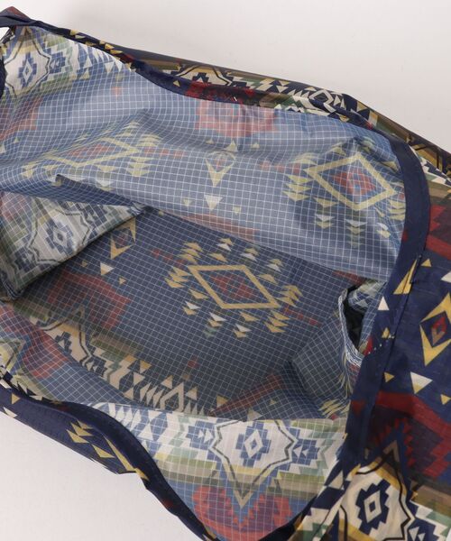 PENDLETON（ペンドルトン）の「PENDLETON ペンドルトン SHOPPER with POUCH ネイティブ柄 ショッパー ポーチ付き エコバッグ トートバッグ（エコバッグ/サブバッグ・レディース・グレー/ネイビー/ブラック/オリーブドラブ/ブルー/イエロー/ライトブルー/ベージュ/オフホワイト/アイボリー/ライトグリーン/パープル・FREE）」の15枚目の写真