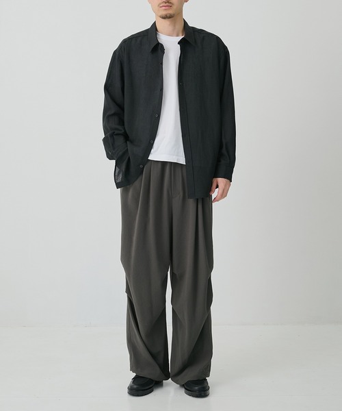 CITY TOKYO（シティトウキョウ）の「【CITY TOKYO/シティートーキョー】Multi-flex ｽﾉｰﾊﾟﾝﾂ（その他パンツ・メンズ・ブラック/カーキ・1/3/2）」の8枚目の写真