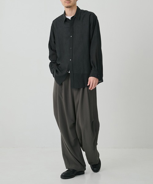 CITY TOKYO（シティトウキョウ）の「【CITY TOKYO/シティートーキョー】Multi-flex ｽﾉｰﾊﾟﾝﾂ（その他パンツ・メンズ・ブラック/カーキ・1/3/2）」の9枚目の写真